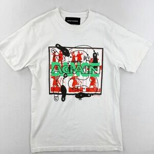 BIANCA CHANDON I Want To Dance Tshirt Size Small Mens White